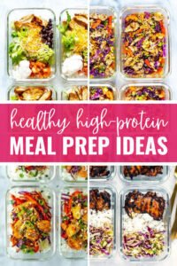 High-Protein Meal Prep Recipes for Busy Weeks