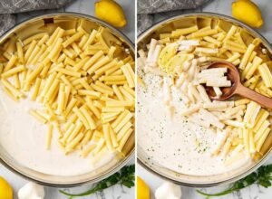 Creamy Garlic Parmesan Penne